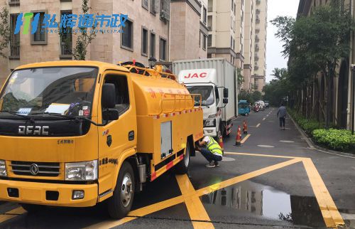 淮北小区管道清淤及CCTV检测